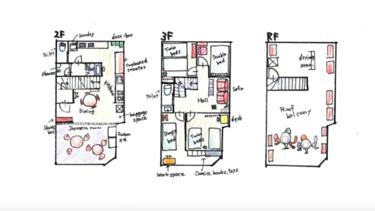 Kitasenju6Mwalk#Uenoasakusaskytree#Max11#Have Extra Fee Tokyo prefektur Exteriör bild